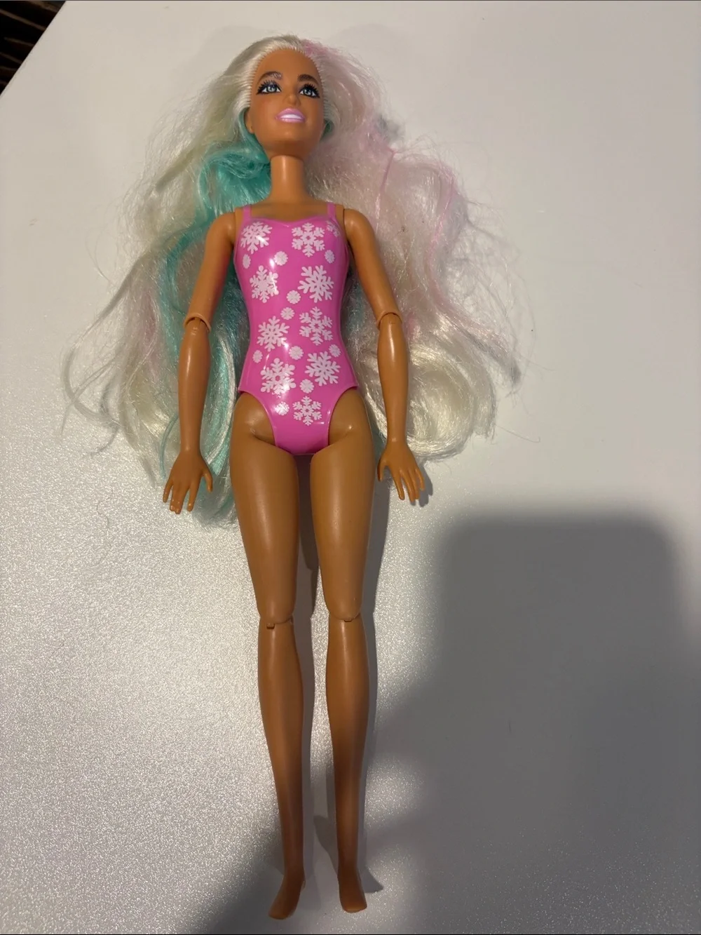 Barbie Colorful Fashion Dolls Bundle - Pink, Blue, Teal, Blonde
